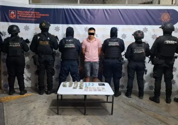 Cae en Guadalupe presunto criminal ligado a ejecuciones y narcomenudeo