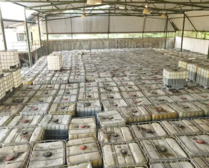 Operativo Villahermosa desmantela mercado ilícito de combustible
