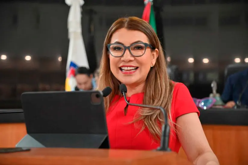 Diputada Lupita Saldaña Cisneros. Foto: Congreso del Estado.