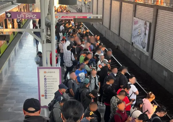¡Ya avanza! Metro de CDMX presenta retrasos de 15 minutos en Líneas A, 8 y 12, este 16 de mayo