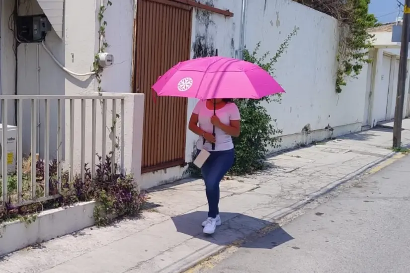 La onda de calor en Tamaulipas se extenderá hasta el próximo 22 de mayo, de acuerdo al Servicio Meteorológico Nacional. Foto: Carlos García