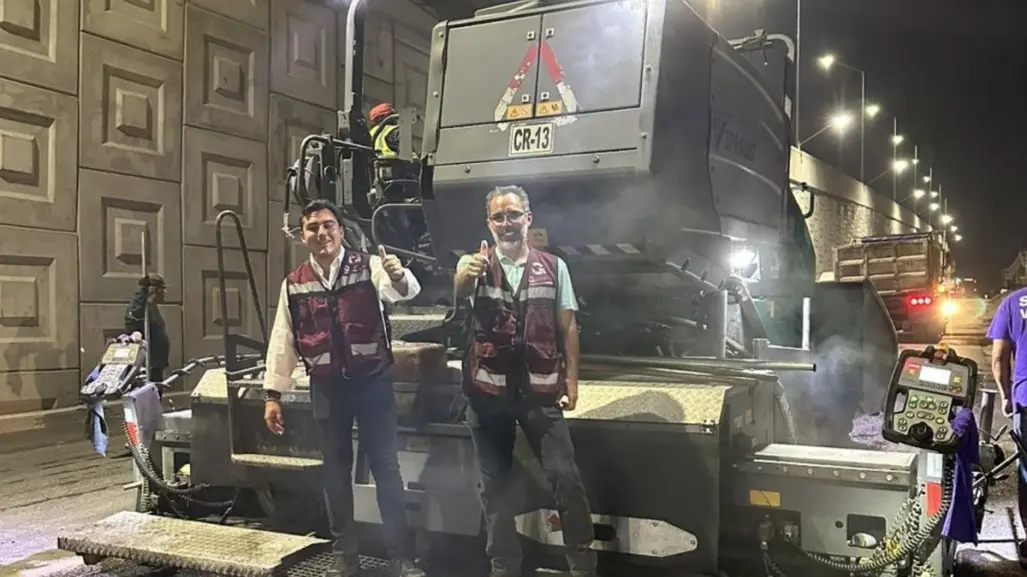 Manuel Guerra Cavazos arranca pavimentación total en avenida Heberto Castillo