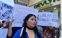 Piden liberación de Ignacio Córdova, manifestante detenido tras protestas en PRI de Veracruz