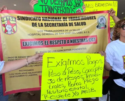 SNTSA en BCS exige pagos, respeto y fin al acoso laboral