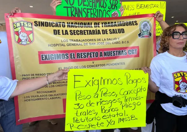 SNTSA en BCS exige pagos, respeto y fin al acoso laboral