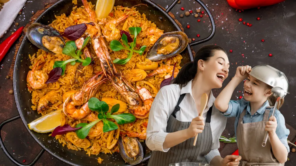 La paella de mariscos, una receta festiva que perdura en Baja California Sur