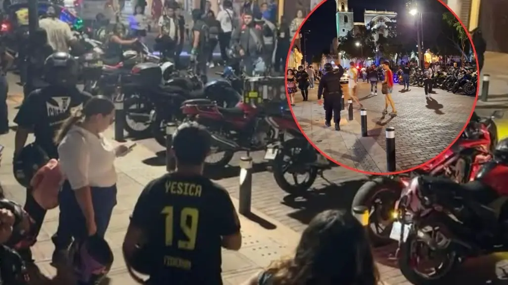 Motociclistas protestan en Mérida para exigir justicia por Ángel, Fabiola y su bebé