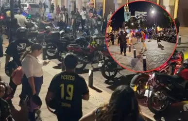 Motociclistas protestan en Mérida para exigir justicia por Ángel, Fabiola y su bebé