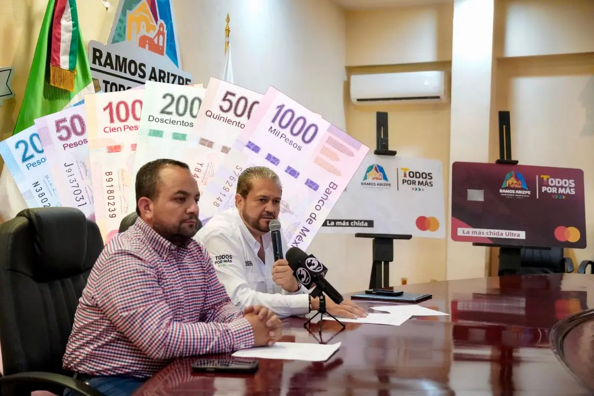 Presentan en Ramos Arizpe la tarjeta de La Más Chida / Foto: Gobierno de Ramos Arizpe | Canva