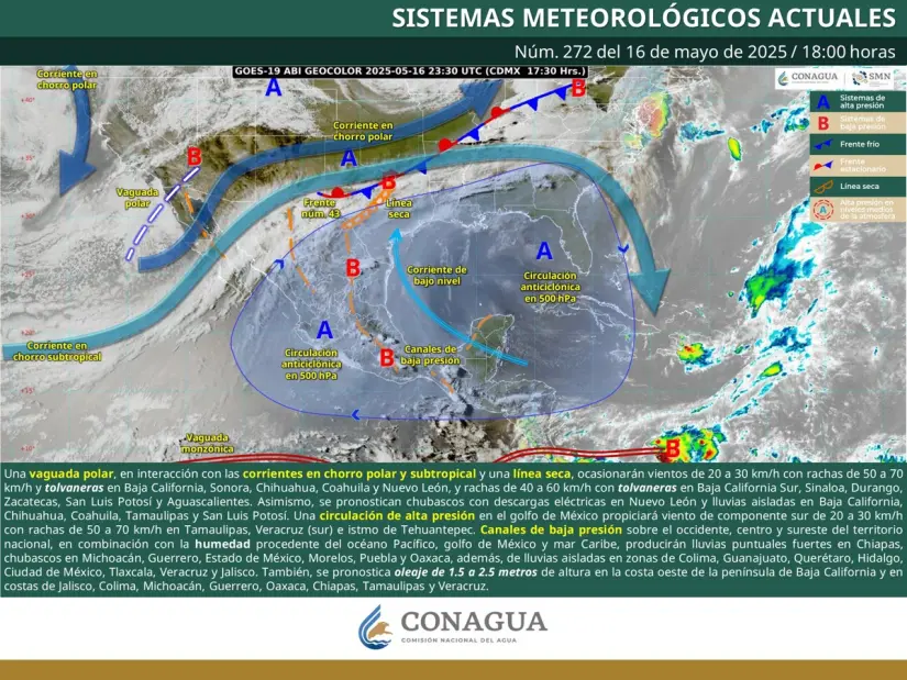Foto: Sistema Meteorológico Nacional (SMN).