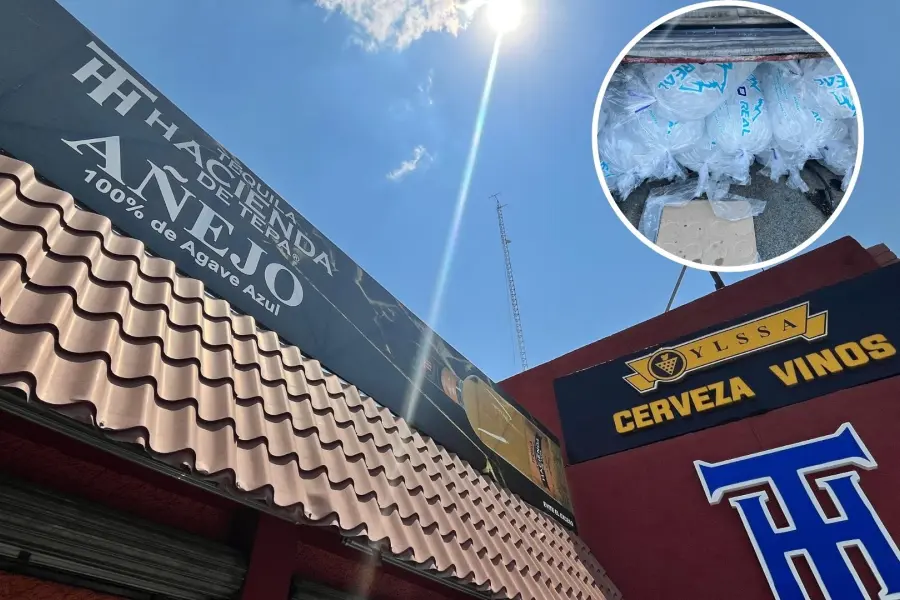 Ola de calor en Coahuila dispara ventas de hielo y cerveza en Saltillo