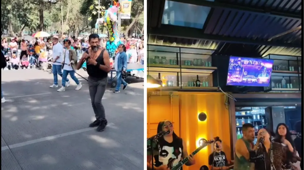 ¡Se le ha visto bailar en calles de CDMX! Pues ahora le tocó echarse un palomazo