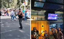 ¡Se le ha visto bailar en calles de CDMX! Pues ahora le tocó echarse un palomazo
