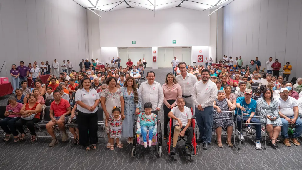 Más de 2,500 vidas han cambiado con aparatos de movilidad y prótesis en Yucatán