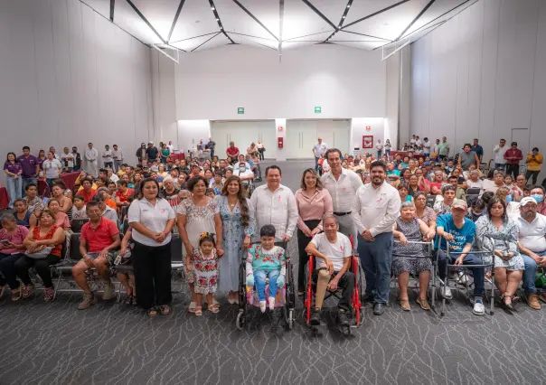 Más de 2,500 vidas han cambiado con aparatos de movilidad y prótesis en Yucatán