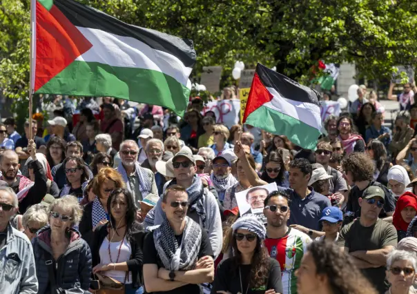 Protestas en Europa condenan ataques de Israel en la Franja de Gaza