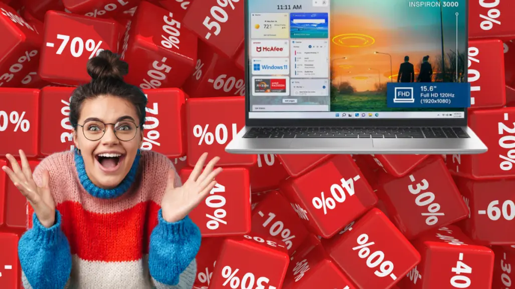 Liverpool tiene esta laptop Dell con 11 mil 700 pesos de descuento