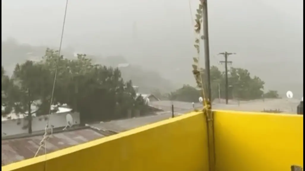 Se registra lluvia en varias zonas de Nuevo León tras ola de calor