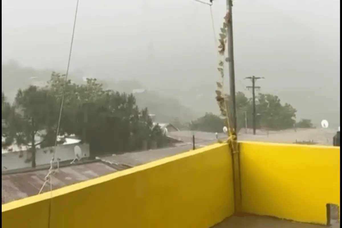 En el municipio de Santiago, la Laguna de Sánchez fue una de las áreas en donde se reportaron intensas lluvias. Foto: POSTA.