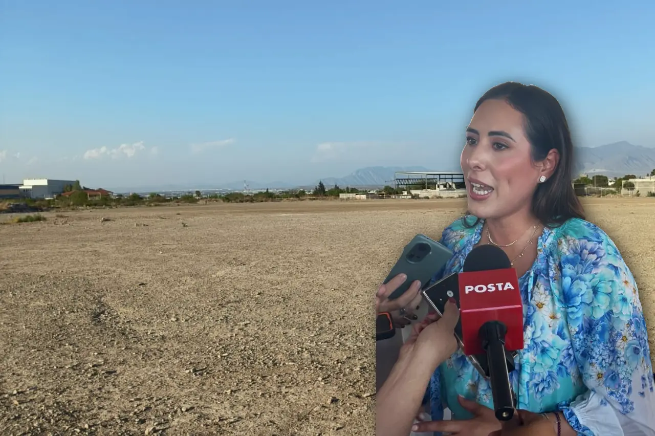 Cecilia Guadiana habla sobre la salud en Coahuila. Fotos de Marco Juárez.