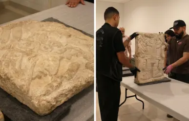 Museo de Chicago devuelve al INAH una pieza maya de la región Puuc
