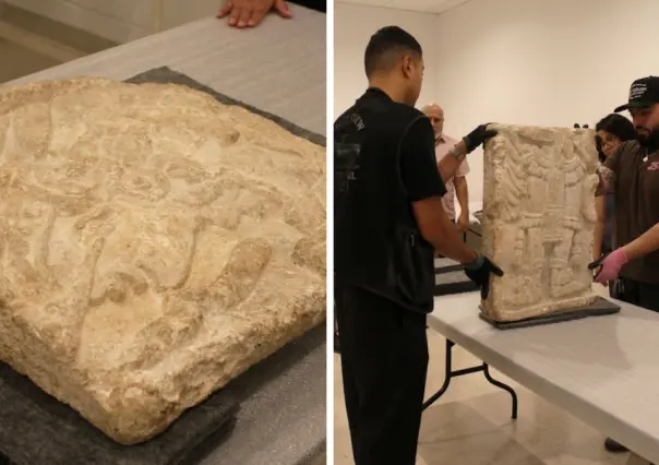 Museo de Chicago devuelve al INAH una pieza maya de la región Puuc