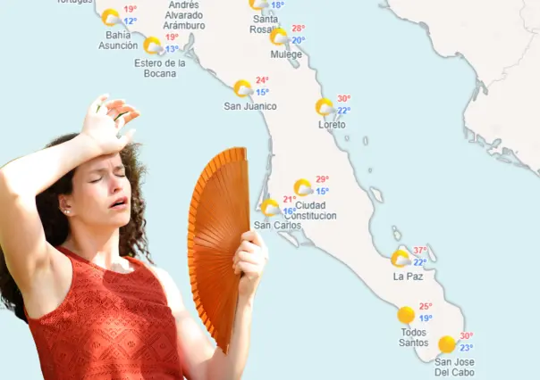 Clima en BCS: ¿cómo estará el pronóstico del tiempo para este sábado 17 de mayo?