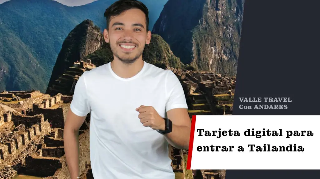 Tarjeta digital para entrar a Tailandia