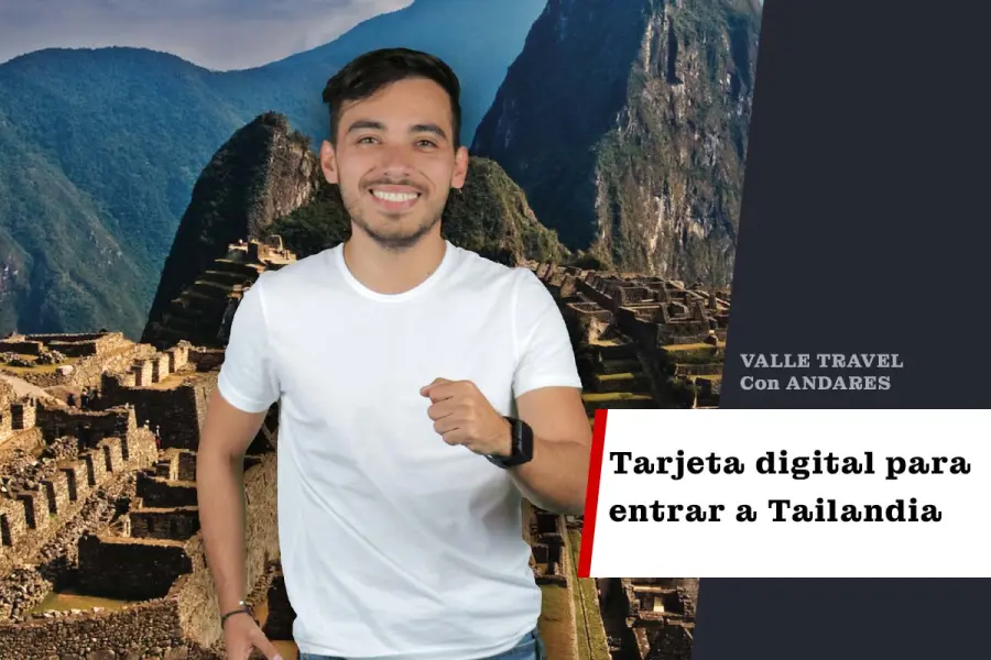 Tarjeta digital para entrar a Tailandia