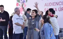Clara Brugada Jefa de Gobierno de CDMX, encabezó audiencia ciudadana en Coyoacán