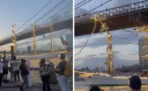 Choque del Buque Cuauhtémoc deja 2 cadetes muertos y 19 heridos