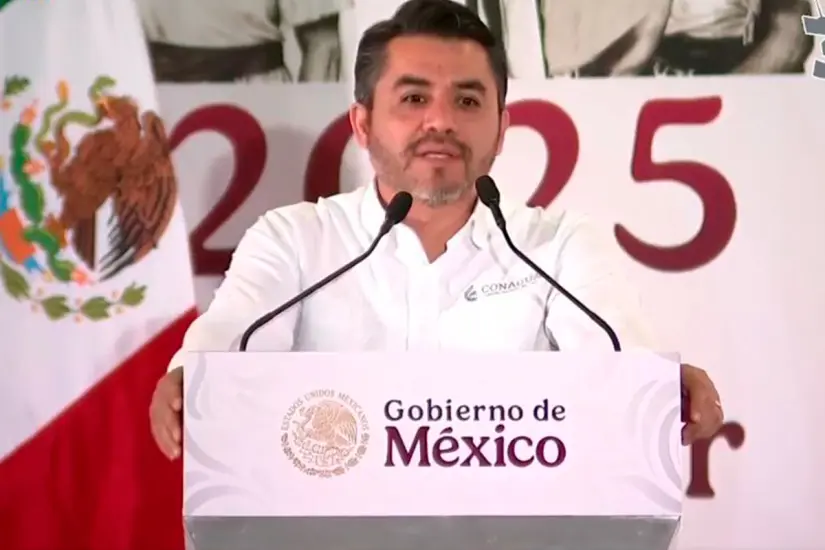 Efraín Morales, Director General de la Conagua. Foto: Facebook de Gobierno del Estado.