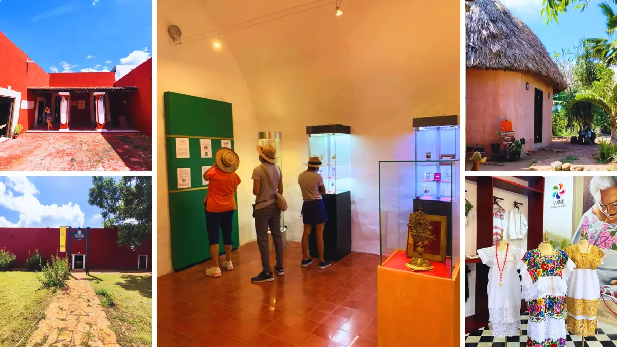 Estos museos son parte de la Red de Museos de Yucatán Foto: Cortesía