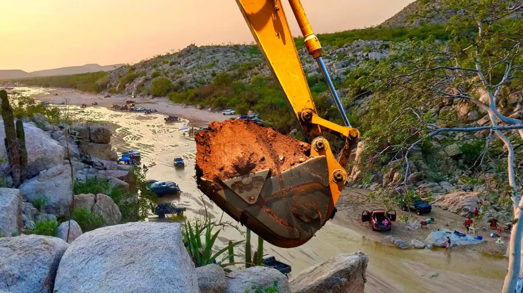 Proponen excavar en el arroyo El Cajoncito en La Paz para sacar arena durante cinco años