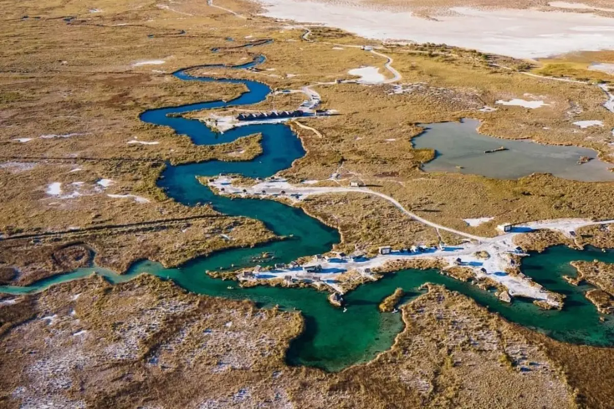 Río de Coahuila con especies endémicas. Foto de Cuatro ciénegas Magic Town.