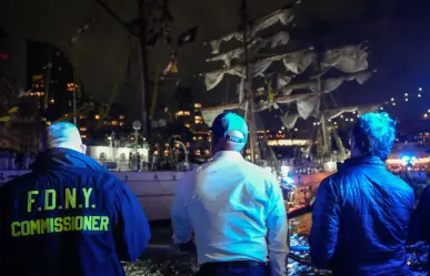 Claudia Sheinbaum lamenta el fallecimiento de dos tripulantes del Buque Escuela Cuauhtémoc en el Puente de Brooklyn