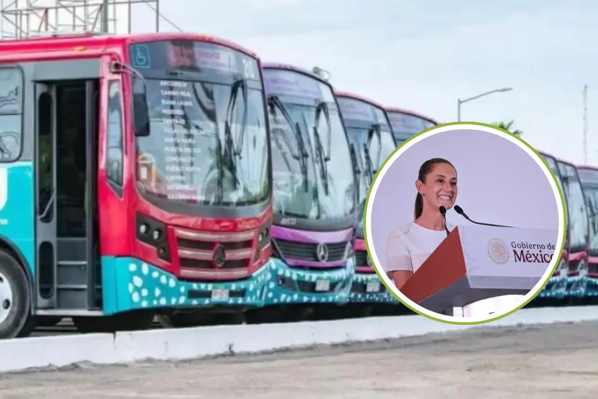 Claudia Sheinbaum visitó La Paz, y allí se anunció una fuerte inversión para la movilidad urbana. Fotos: Facebook de Claudia Sheinaum | Posta.