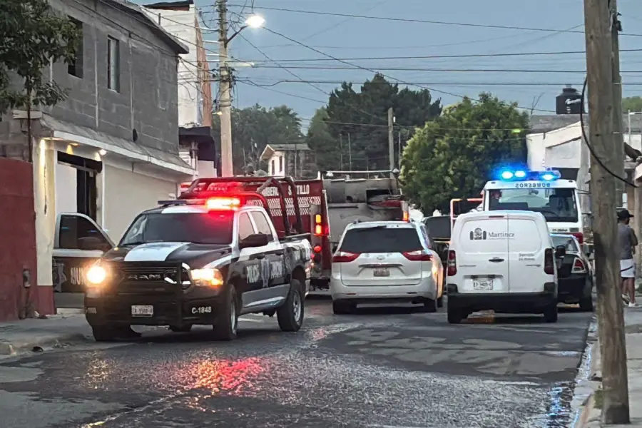 FGE Coahuila da a conocer las causas del incendio en la colonia Nueva Tlaxcala en Saltillo