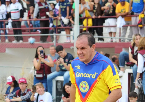 Cuauhtémoc Blanco y las leyendas del América regalan tarde de goles en Durango