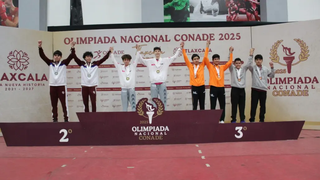Coahuila inicia con cinco medallas en la Olimpiada Nacional CONADE 2025