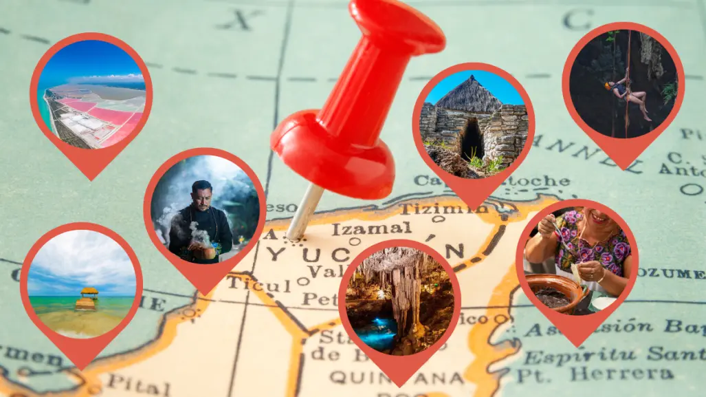 7 destinos de Yucatán para visitar en una semana, uno por cada día