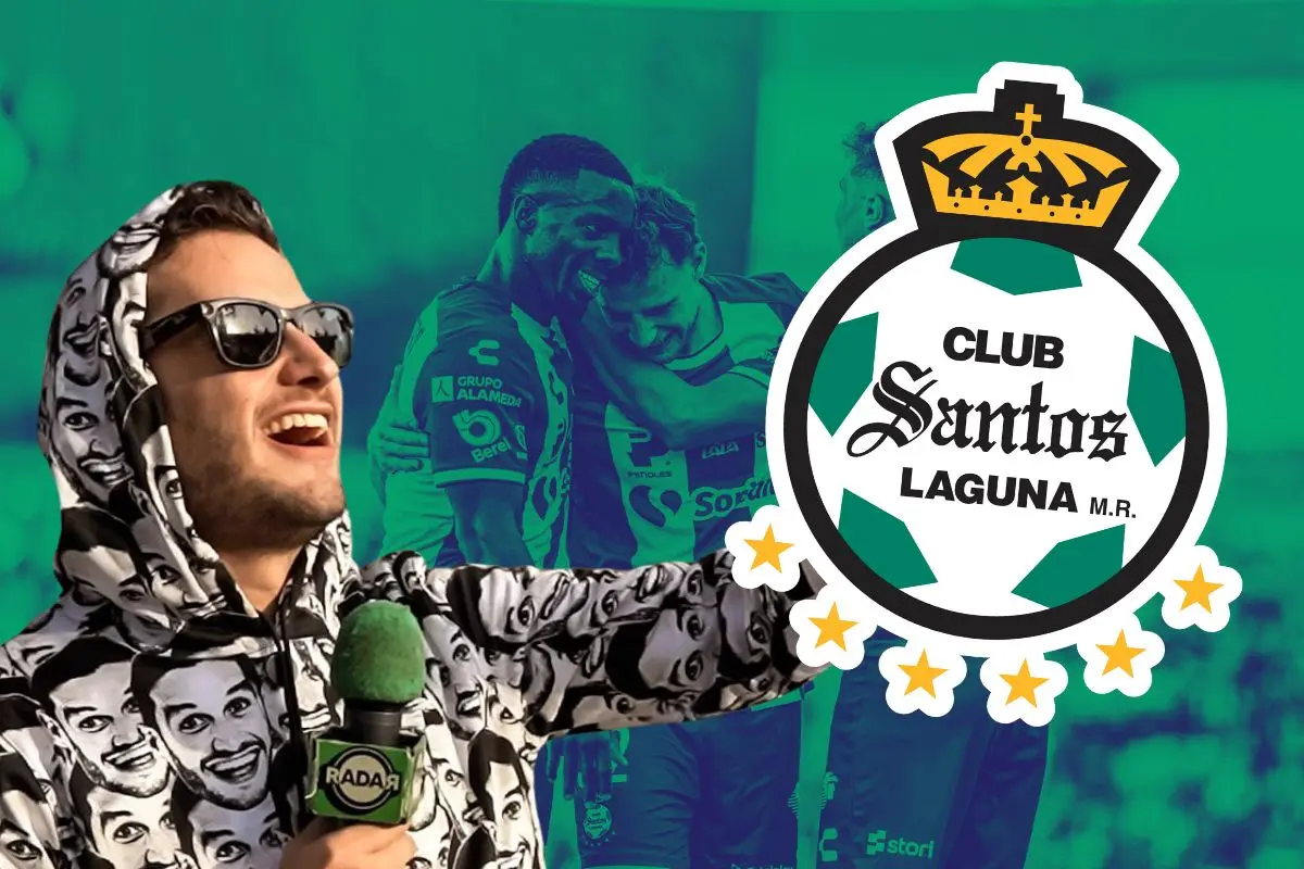 Adrian Marcelo busca comprar al club Santos Laguna de Torreón / Foto: Club Santos | FB Adrian Marcelo | Canva