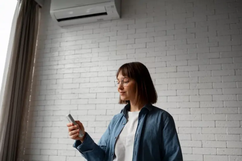 Los 25 grados permiten una temperatura confort y un consumo más eficiente de energía. Foto: Freepik 