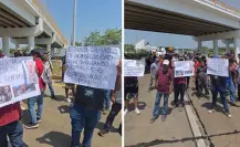 Bloquean carretera Cárdenas-Coatzacoalcos para exigir fin a los operativos del ejército en Tabasco