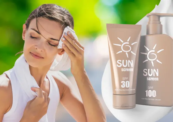 ¿Cómo elegir un protector solar si tu piel reacciona al sudor?
