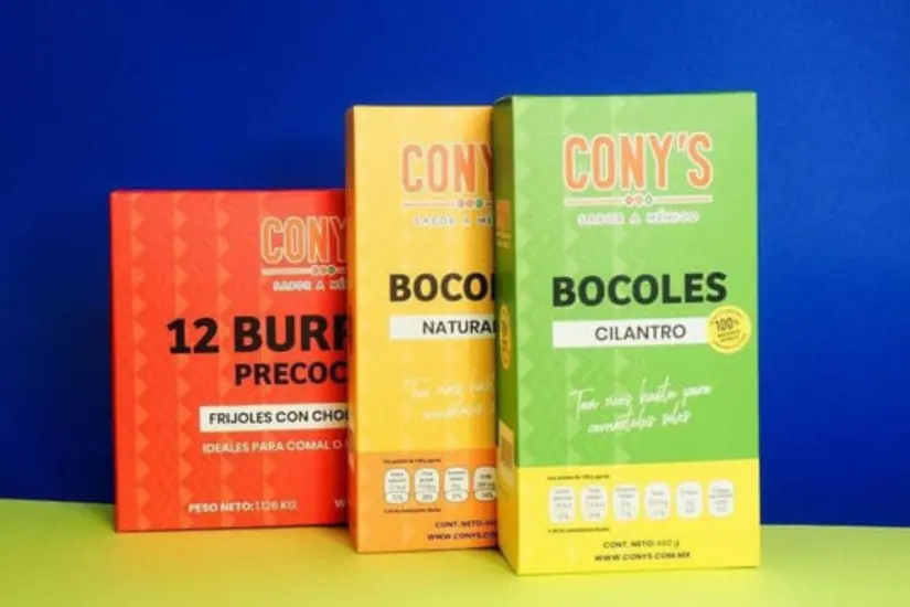 Las tres presentaciones de los bocoles Cony´s | Foto: FB Cony´s