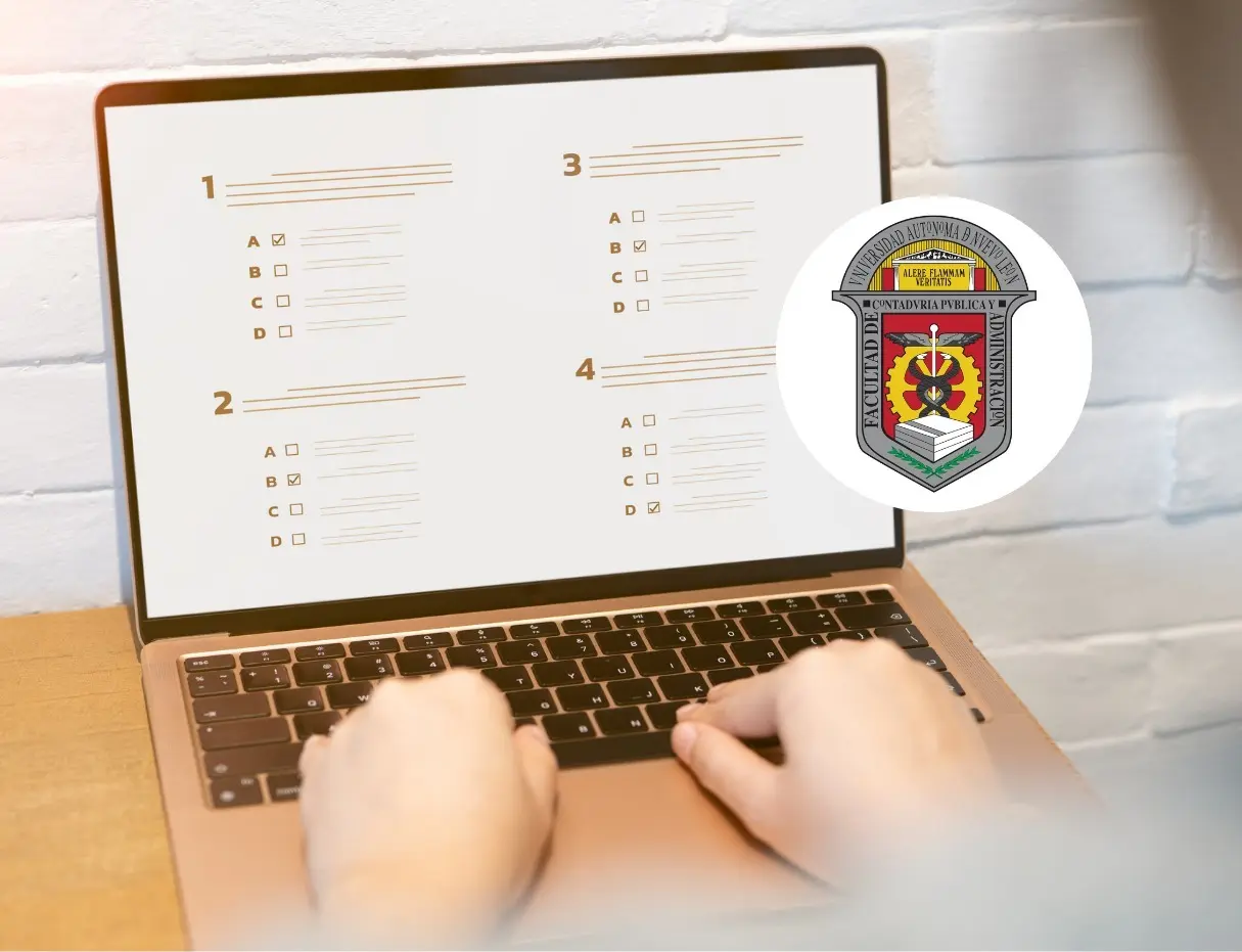 Esta evaluación es un requisito fundamental dentro del proceso de selección para ingresar a la FACPYA y se aplicará en modalidad en línea. Foto: Canva/FACPYA UANL.