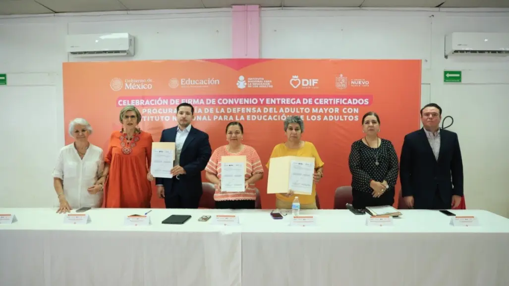 Impulsan educación básica para adultos mayores en Nuevo León