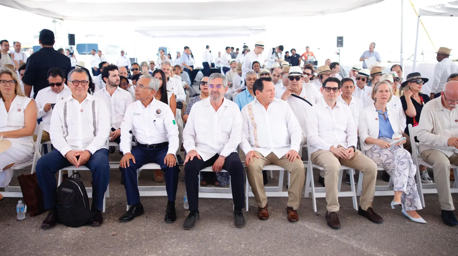 Juan Ramón de la Fuente expone iniciativas prioritarias ante diplomáticos en el sureste de México. Foto: X (@SRE_mx)