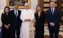 Papa León XIV recibe en audiencia a Gustavo Petro en el Vaticano